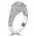 2.02 ct Ladies Round Cut Diamond Engagement Ring in 14 kt White Gold 2.02 ct Ladies Round Cut Diamond Engagement Ring in 14 kt White Gold